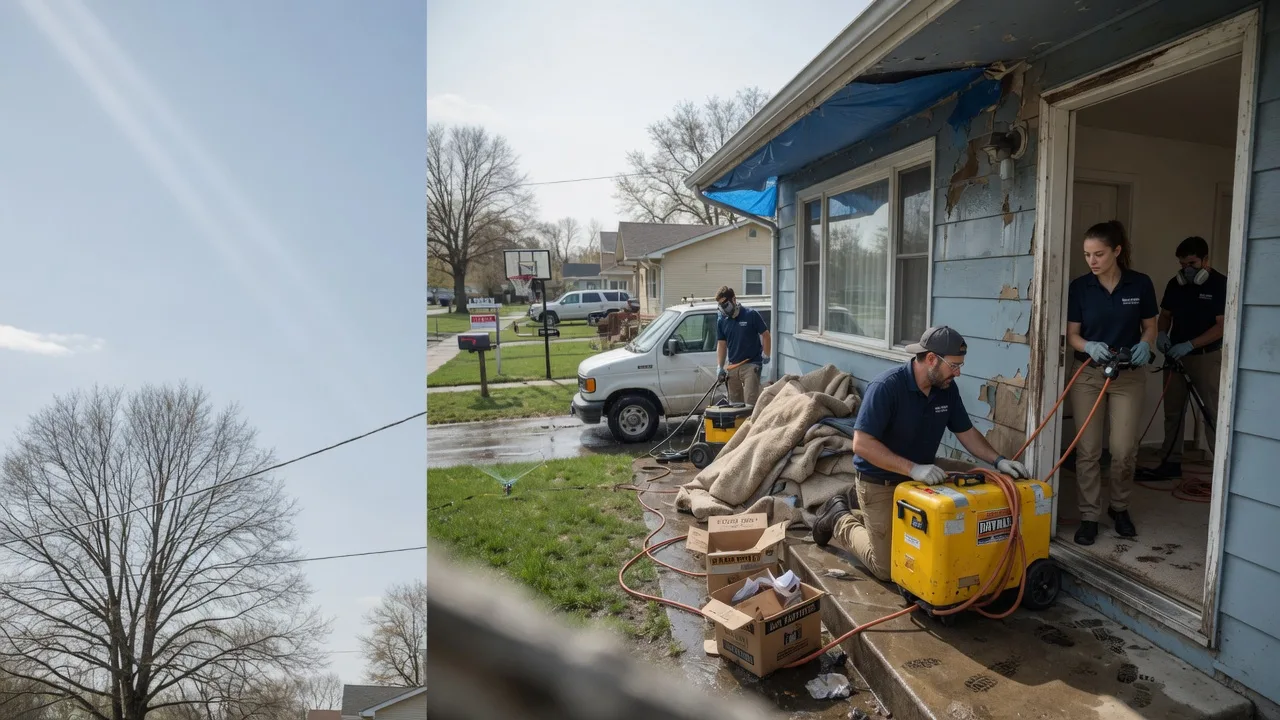 Basement Flood Cleanup in Grand View, ID near me
